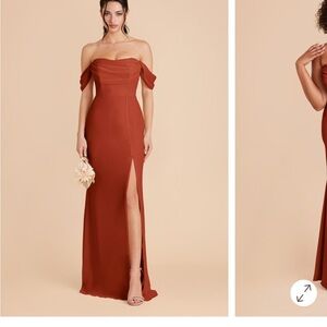 Birdy Grey Mira Dress Chiffon Auburn